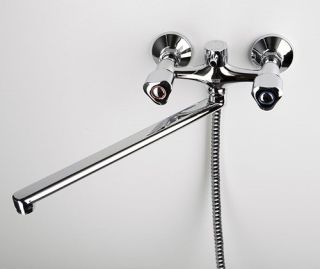 Wasserkraft Amper 2902L Смеситель для ванны с длинным изливом